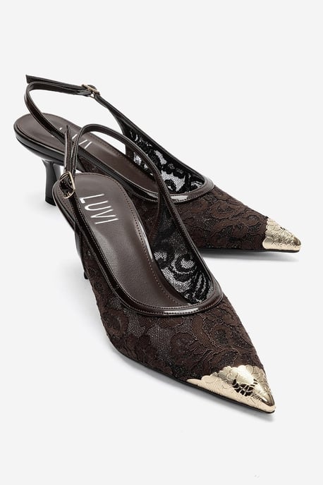 Clem Veterschoenen Slingback Pump - Image 4