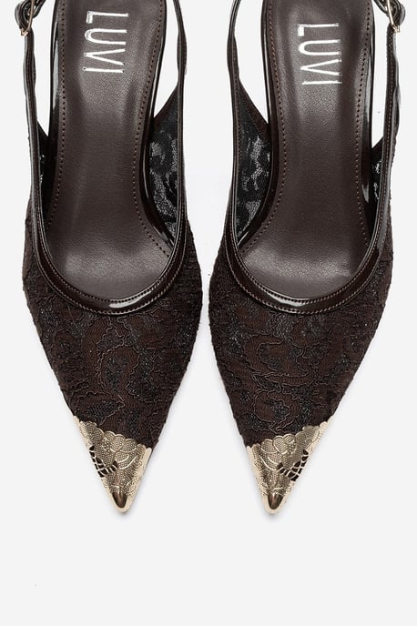 Clem Veterschoenen Slingback Pump - Image 5