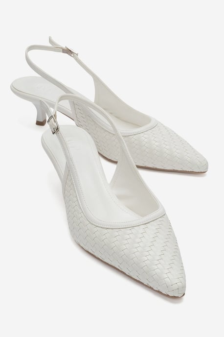 Fendrix Kitten Hak Slingback Pump - Image 1