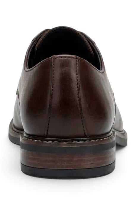 John White herenschoenen van zwart leer met gladde neus en vetersluiting - Tanner - Image 4