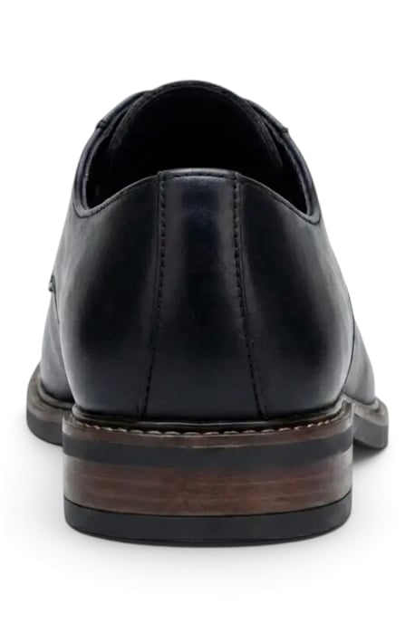 John White herenschoenen van zwart leer met gladde neus en vetersluiting - Tanner - Image 5