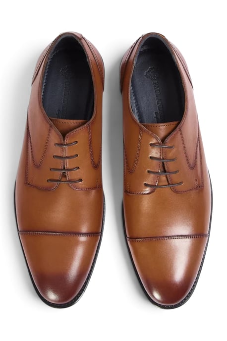 Paul Andrew herenschoenen van gepolijst leer - Regent - Image 4