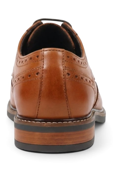 John White Herenschoenen van bruin leer met vleugelneus en vetersluiting - Stokes - Image 4