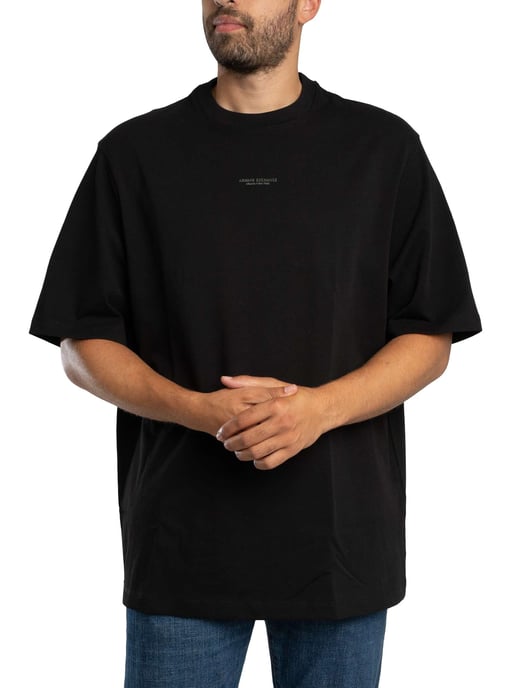 Armani Exchange Comfort Brand T-Shirt, Zwart - Image 2