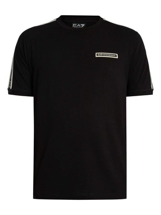 EA7 Box Logo T-Shirt, Zwart - Image 5
