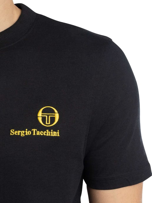Sergio Tacchini Felton-T-Shirt, Zwart - Image 4