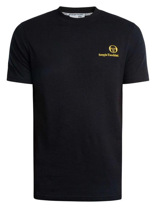 Sergio Tacchini Felton-T-Shirt, Zwart - Image 5