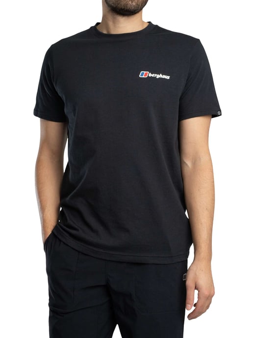 Berghaus T-Shirt Met Klaslogo, Zwart - Image 1