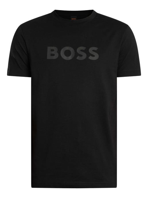 BOSS T-Shirt Met Logo, Zwart - Image 6