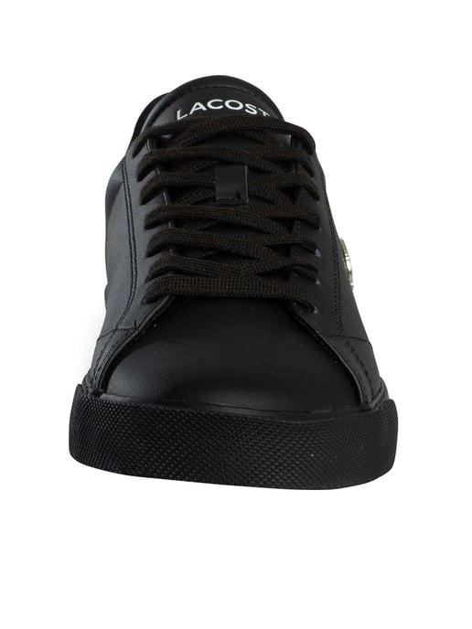 Lacoste Lerond Set 225 2 CMA Leren Sneakers, Zwart - Image 4