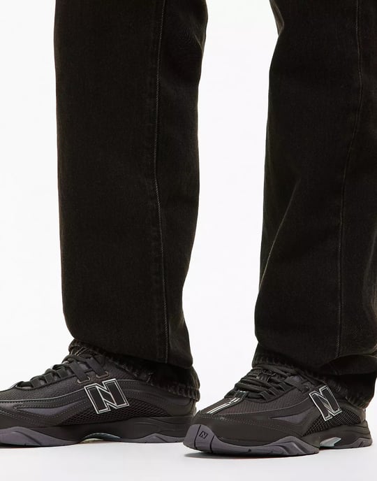 RC56 Vervaagde Zwarte Sneakers - Image 6