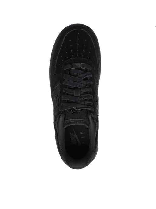 Air Force 1 Low '07 Triple Black Pony Hair Sneakers - Image 4