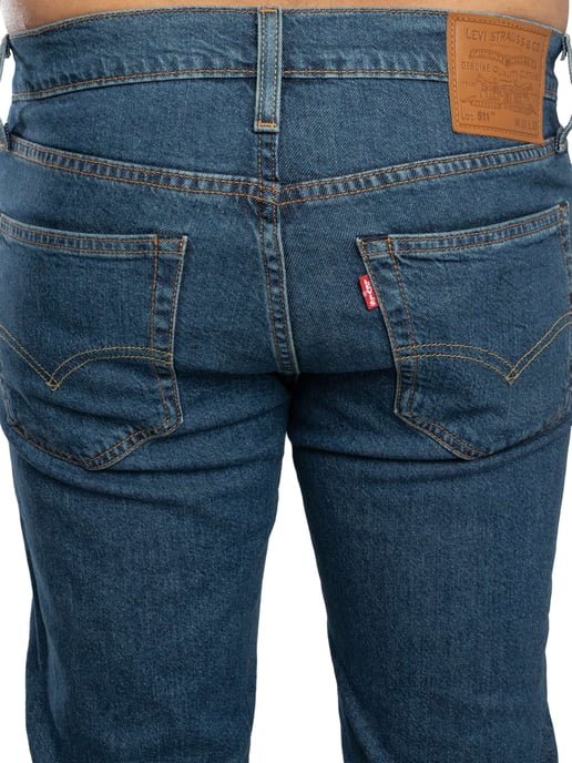 Levi's 511 Slim Jeans, Blauw - Image 4