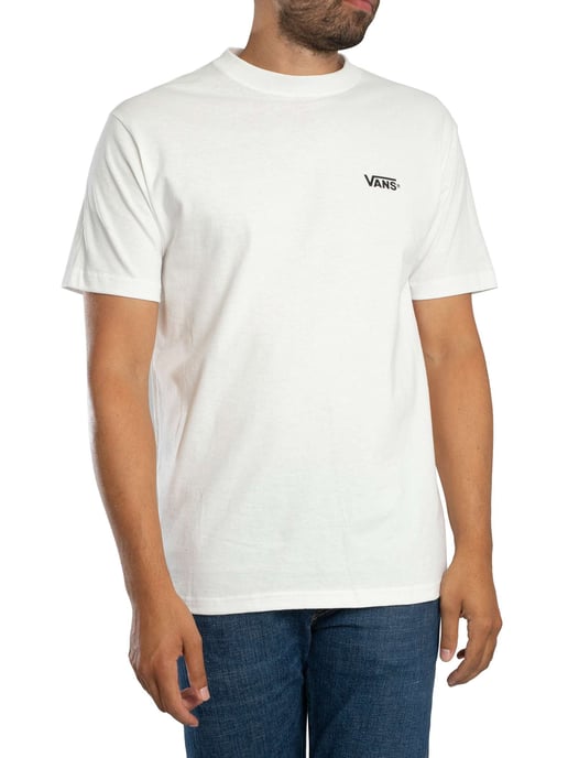 Vans Nieuw T-Shirt Met Print Op De Linkerborst, Wit - Image 2