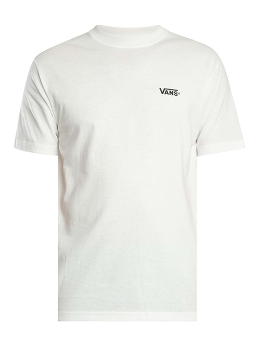 Vans Nieuw T-Shirt Met Print Op De Linkerborst, Wit - Image 5