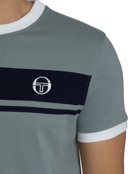 Sergio Tacchini Meester T-Shirt, Grijs - Image 4