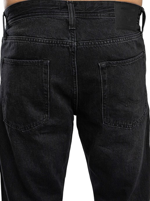 Jack & Jones Chris Original Relaxed Jeans, Zwart - Image 4
