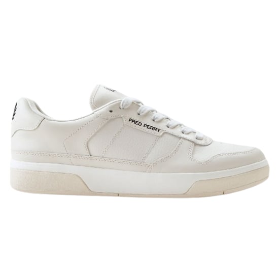 Fred Perry B300 Porcelain Sneakers Van Getextureerd Leer - Image 1