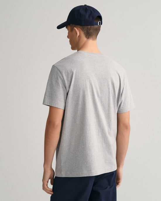 GANT Heren Regular Fit Korte Mouw Shield Logo T-shirt - Image 2