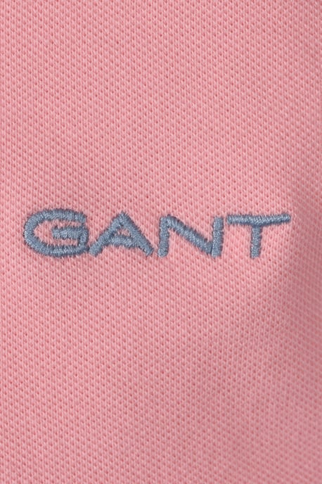 Gant Polo SS Regular Fit Contrast Pique Rugger Polo Roze - Image 2