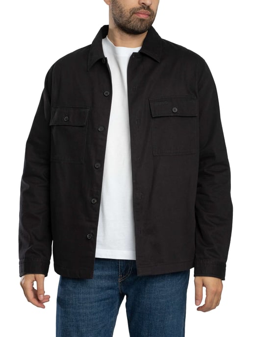 HUGO Epoldo Overshirt, Zwart - Image 1