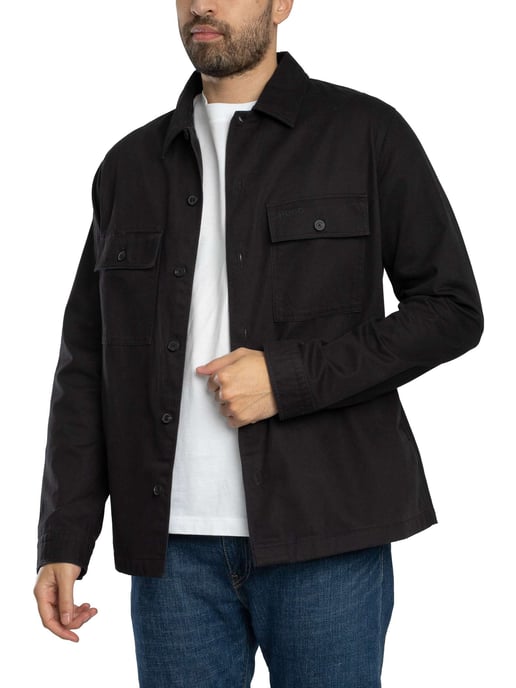 HUGO Epoldo Overshirt, Zwart - Image 2