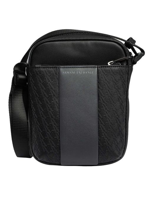 Armani Exchange Merk Schoudertas, Zwart - Image 1