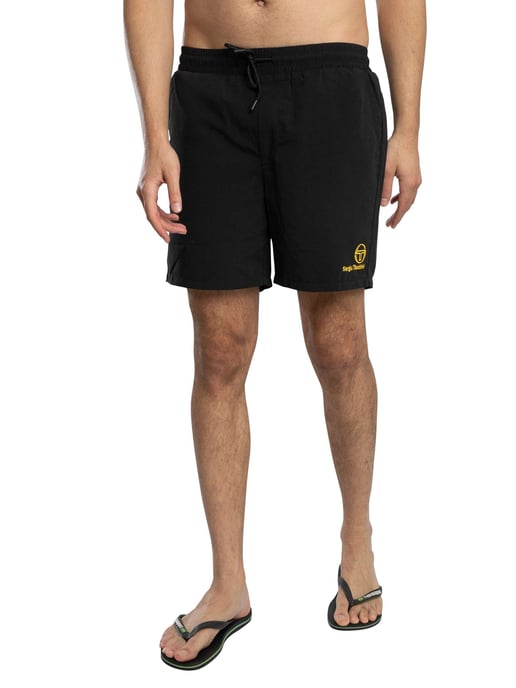 Sergio Tacchini Cordosa Zwemshort, Zwart - Image 1