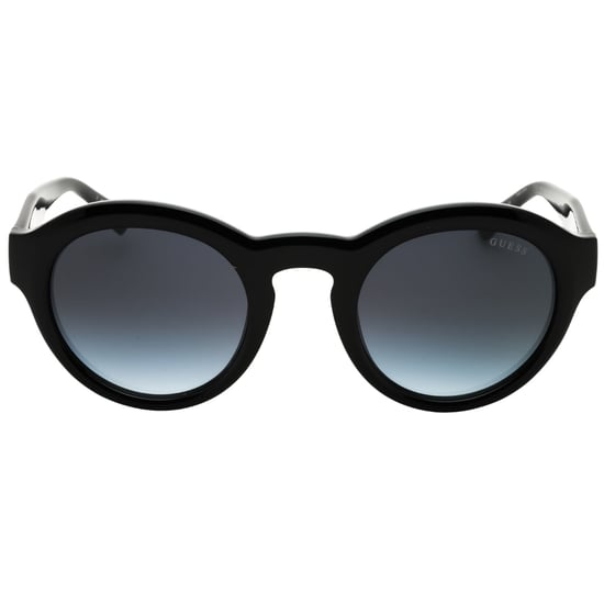 Guess Zonnebril Met Gradient Rookkleurige Lenzen In Glanzend Zwart - Image 1