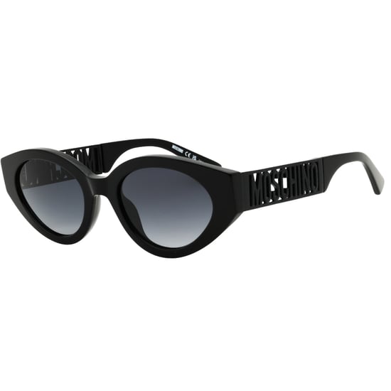 Moschino Zonnebril Met Logo Op De Pootjes, Zwart - Image 2