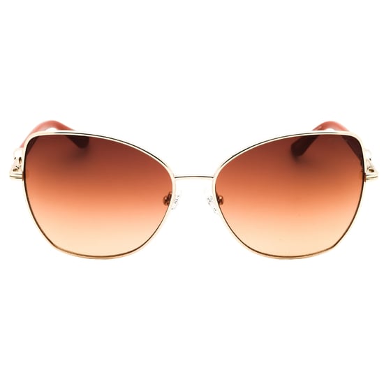 Guess Zonnebril Met Bruine Glazen En Gouden Accenten - Image 1