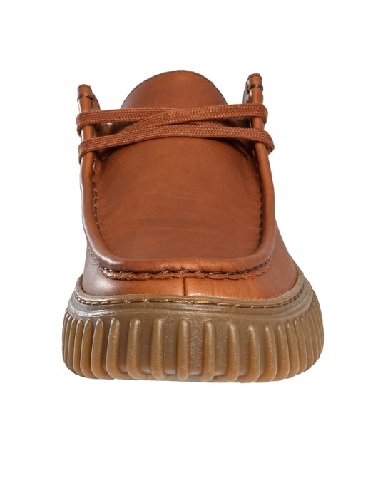Clarks Torhill Lo Leren Schoenen, Bruin - Image 4