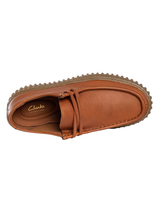 Clarks Torhill Lo Leren Schoenen, Bruin - Image 6
