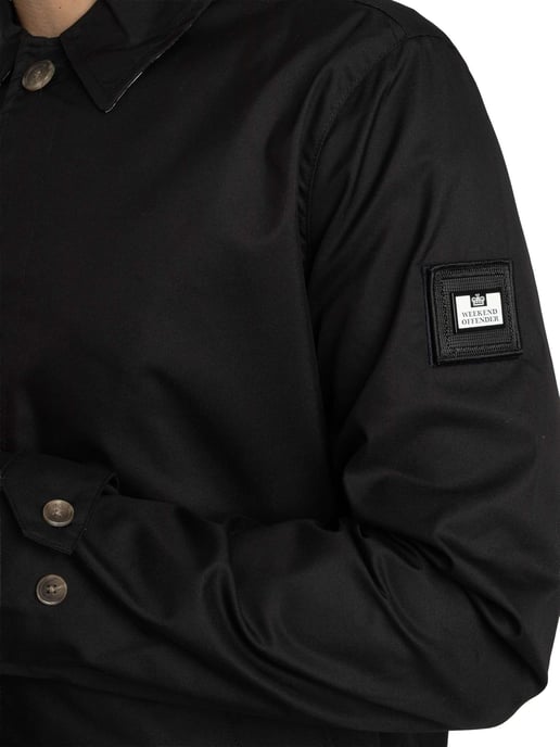 Weekend Offender Whitehouse Mac-Jas, Zwart - Image 5