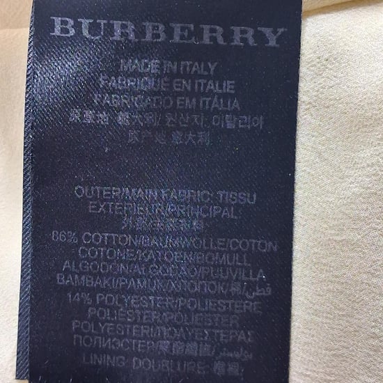 Burberry Prorsum Kant Gedetailleerde Korte Jurk in Witte Katoen - Image 3