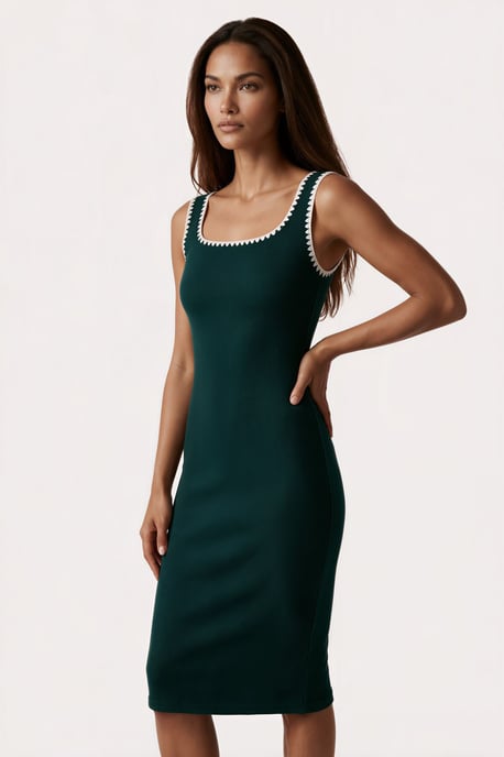Dames Midi Jurk - Image 4