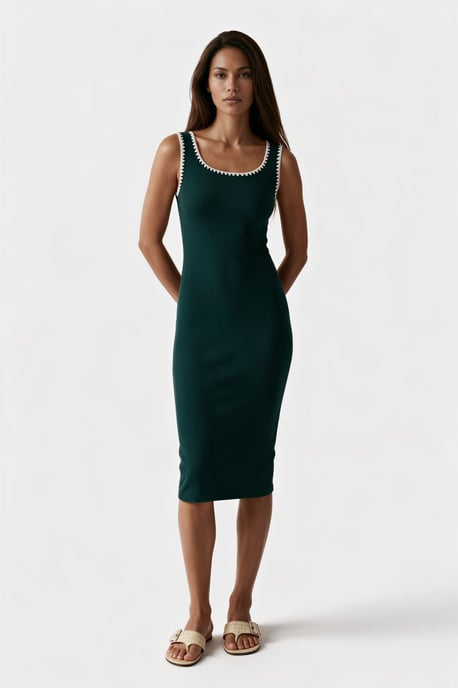 Dames Midi Jurk - Image 5