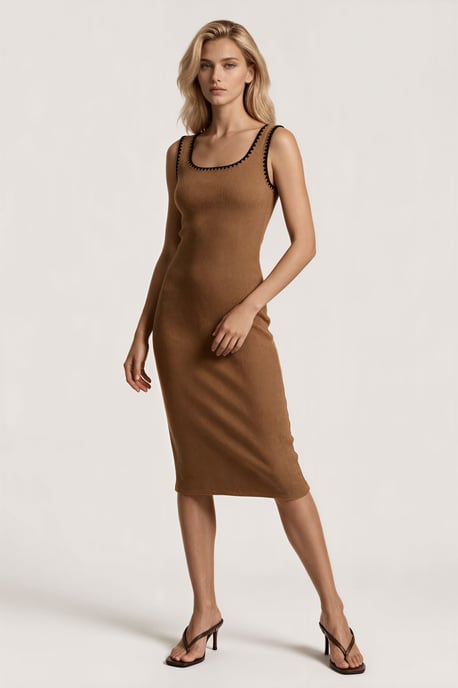 Dames Midi Jurk - Image 1