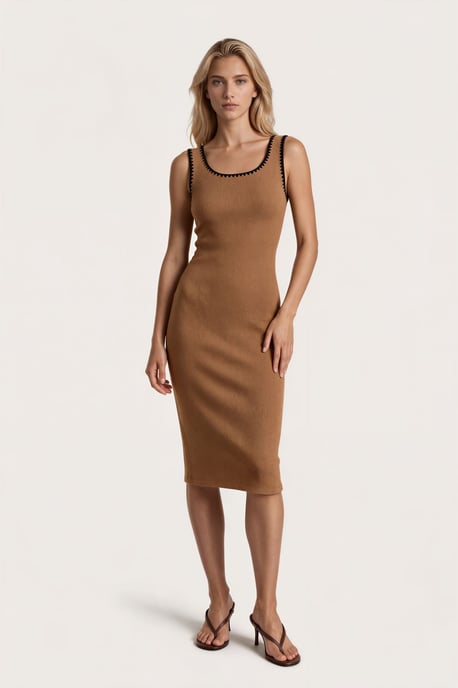 Dames Midi Jurk - Image 2