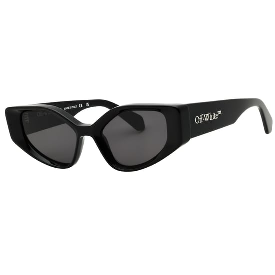 Accessoires Off White Memphis Square Volle Rand Zonnebril in Zwart/Dark Grey - Image 2