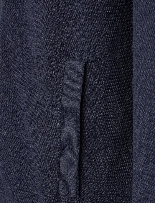 Vest Casa Moda donkerblauw gebreid - Image 4