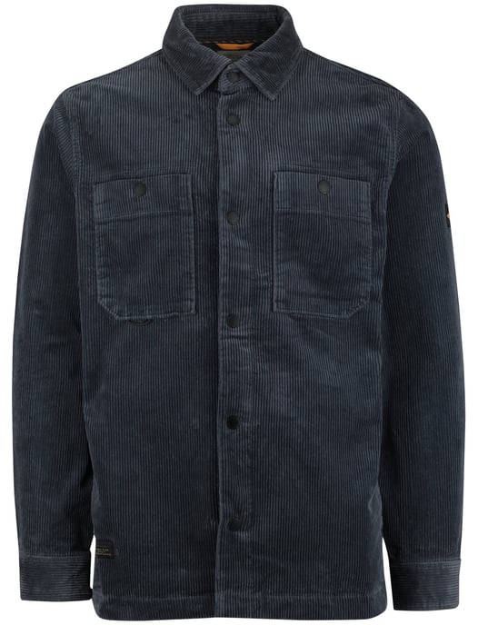 Overshirt Camel Active Donkerblauw katoen corduroy - Image 3