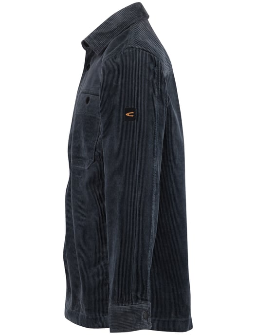 Overshirt Camel Active Donkerblauw katoen corduroy - Image 4