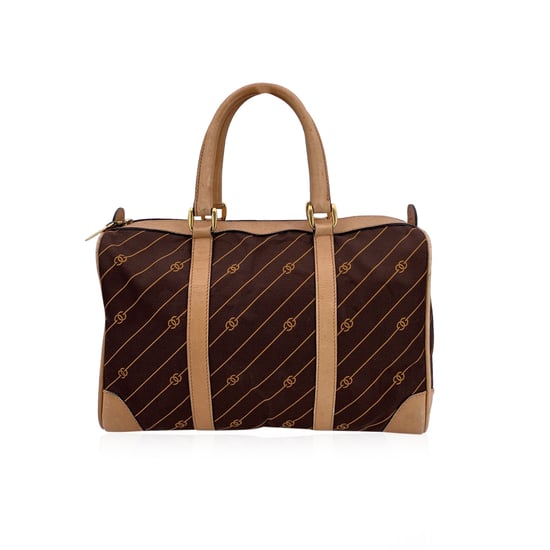 Gucci Vintage stoffen handtas Boston - Image 1