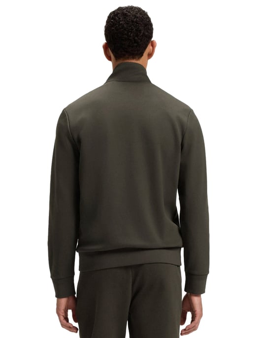 Boss Black H-sheperd donkergroen vest normale fit katoen - Image 2