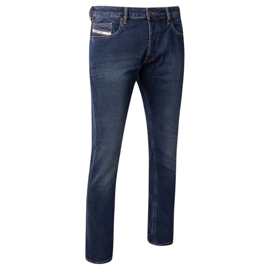 Diesel donkerblauwe jeans met D-glans - Image 3