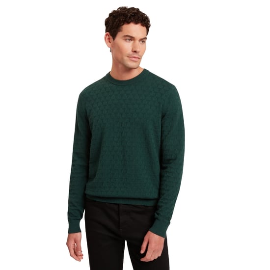 Ted Baker Sainsy T Stitch Donkergroene Trui Met Ronde Hals - Image 2