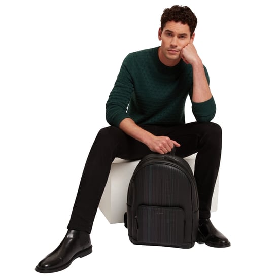 Ted Baker Sainsy T Stitch Donkergroene Trui Met Ronde Hals - Image 6