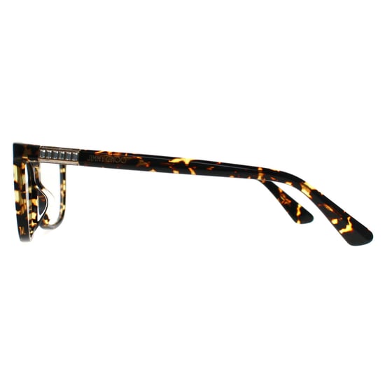 Jimmy Choo JC 282/G Eyeglasses Havana / Clear Lens - Image 3