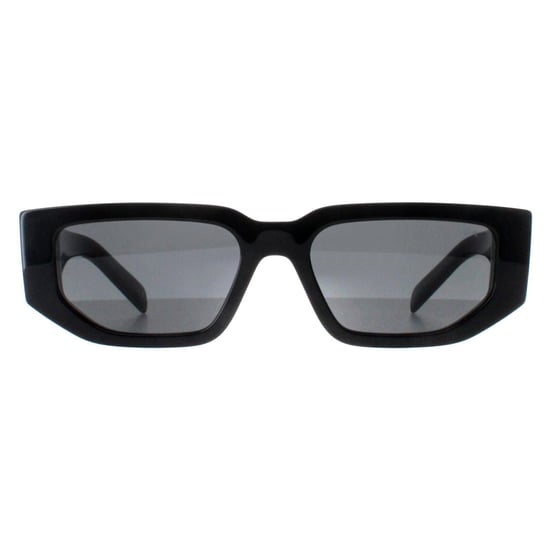 Prada Rechthoek Unisex Zwart Donkergrijs PR09ZS - Image 1